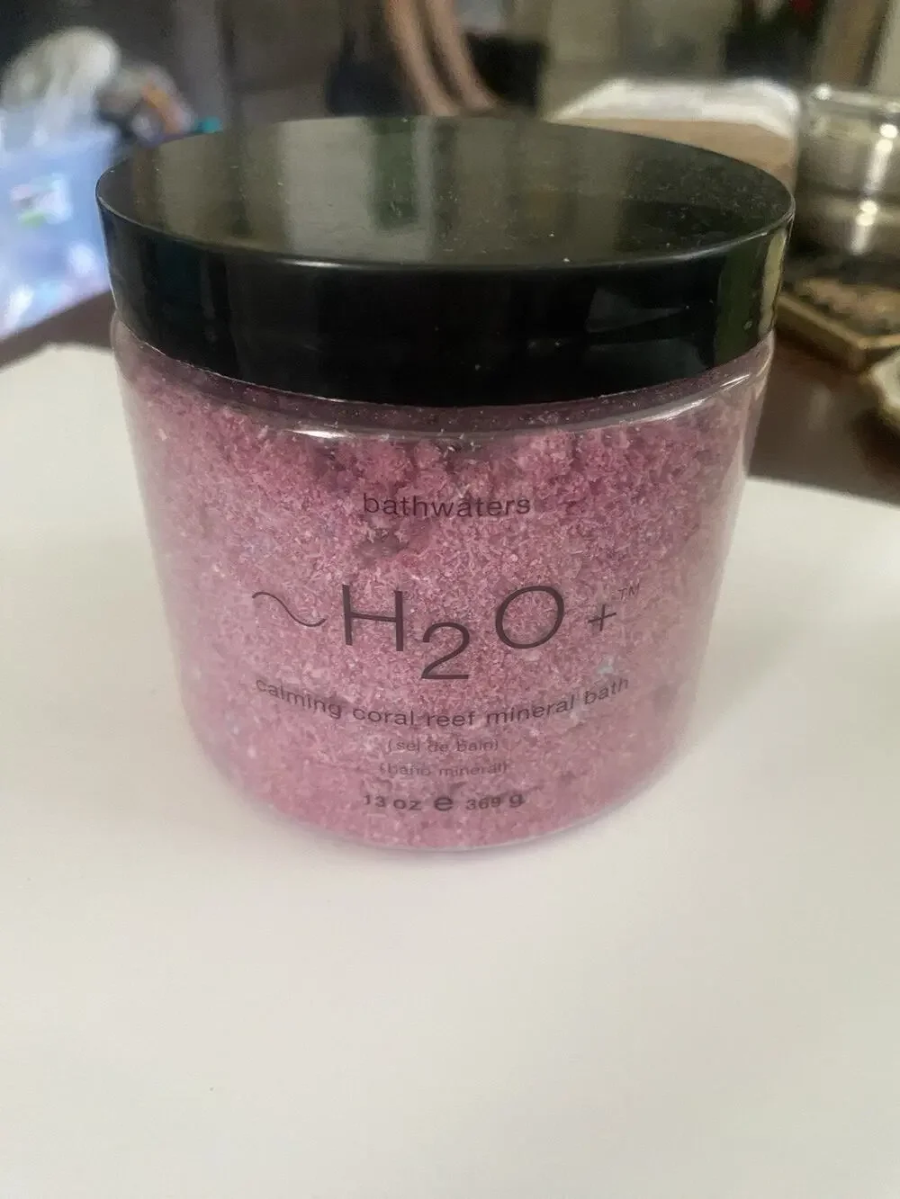 BATHWATERS H2O+ REJUVENATING NATURAL SPRING MINERAL BATH SEA SALTS 13 OZ